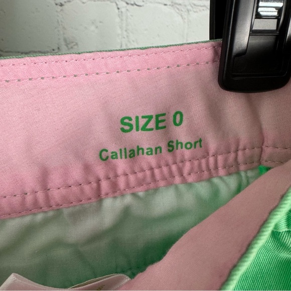 Lilly Pulitzer Light Green Callahan Shorts Size 0 - Picture 5 of 6